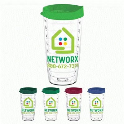Customization Full Color 16 oz. Field Double-Wall Tumbler 