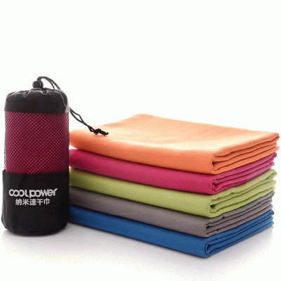 Cross Border Hot Sale Sports & Fitness Easy Carry Compact Gym Towels with Drawstring Bag-Good products from ProductClub 