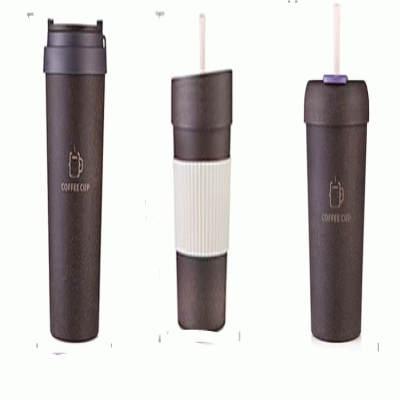 ECO-Friendly Coffee grounds coffee cups/water bottles/recycled materials 