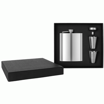 Customized High-Quality Wine Set  Flask Set with Box For Festival Gifts 