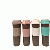 ECO-Friendly Coffee grounds water bottle-Materials from nature