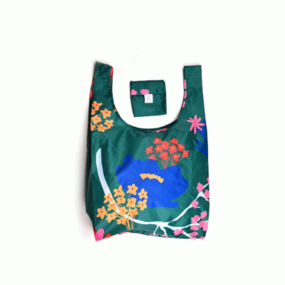 100% Eco-Friendly Eco-Friendly Customized Recycled Supermarket Reusable Foldable Polyester RPET Shopping Bag 