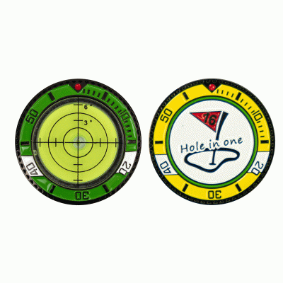 Amazon's Best-selling Custom PM99 Golf  Gradienter Three Color Ball Position Mark with Level Function for Measuring Height and Low Slope-Good products from ProductClub 