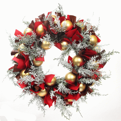 Wholesale Cheap Price Artifical Christmas Wreath Decoration Hanging Door Garland  