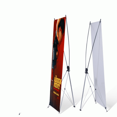 OEM Hot Selling Popular Easy Set Up Portable Display Korean X Banner Stand 