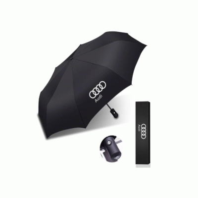 Promotion Customized Logo Wholesale High Grad Aluminum Alloy Material Full Automatic Folding Umbrella 