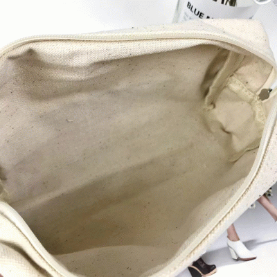 Cork+cotton storage bag-(Recycled materials - materials from nature) 