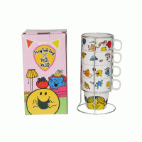 Customized Creative Ceramic Mug Set with Metal Bracket-Good products from ProductClub