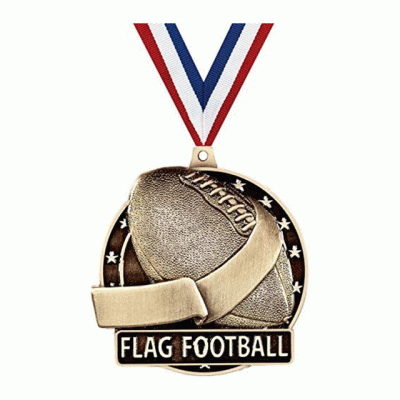 Wholesale Cheap Custom Sport Metal Soccer Football Medal With Ribbon  