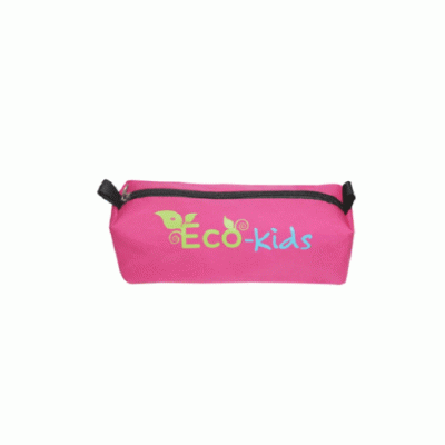 Customized  Eco Friendly GRS Certified Recycled PET Pencil Bag For Kid 