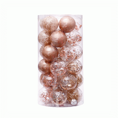 High Quality Plastic Ornament Christmas Balls LED Christmas Decoration Balls  