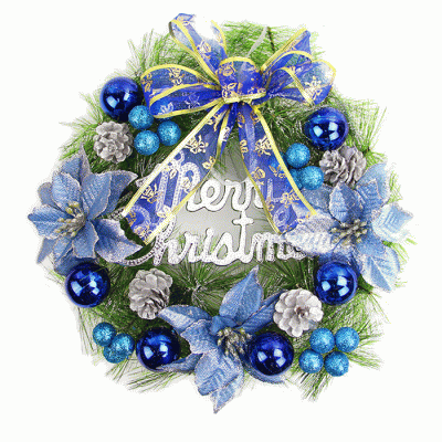 Custom Design Home Decoration Artificial Christmas Wreath And Garland For Christmas  