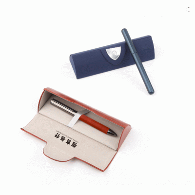 High End Metal Pen Set with PU Leather Gift Package Customized Creative Beautiful Pen Set-Good products from ProductClub 