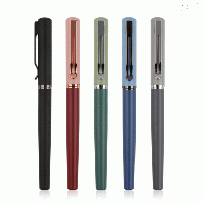 Hot Selling Metal  Gel Pen High Aesthetic Rollerball Pen Creative Business High-End Gift Signature Pen With Customized Gift Box-Good products from ProductClub 