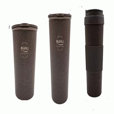 ECO-Friendly Coffee grounds coffee cups/water bottles/recycled materials 