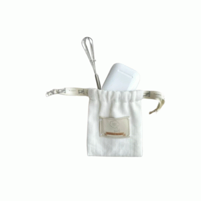 Eco Friendly Organic Cotton Customized Drawstring Gift Bag 