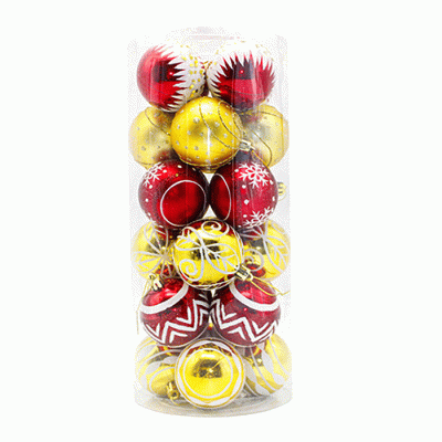 Custom Design Customized Hollow Sphere Christmas Ball Plastic Ball Ornaments  