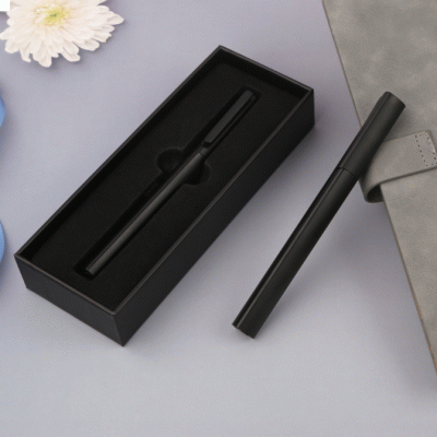 Specially Designed Customized Logo Black Roller Ball Pen Creative Metal Pen High-End Business Gift Signature Pen-Good products from ProductClub 