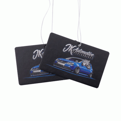 Factory Wholesale Custom Logo Printed Car Paper Air Freshener  