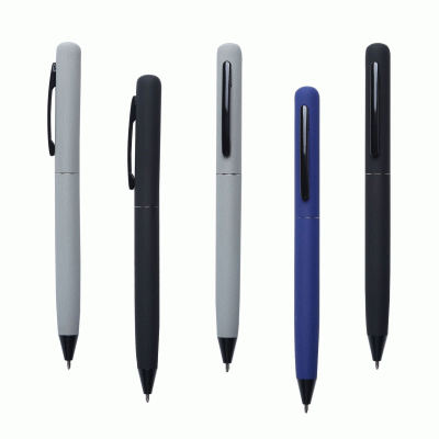Amazon Customized Gift Advertising Pen  Popular Aluminum Rod Ballpoint Pen In Europe and America Simple and High-end European Standard Ballpoint Pen-Good products from ProductClub 