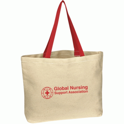 Natural Cotton Canvas Custom Tote Bag-Good products from ProductClub 