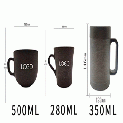 ECO-Friendly Coffee grounds coffee cups/water bottles/recycled materials 