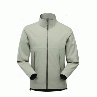 New Design High Quality Standing Collar Single Layer Waterproof Lightweight Outdoor Jackets-Good products from ProductClub 