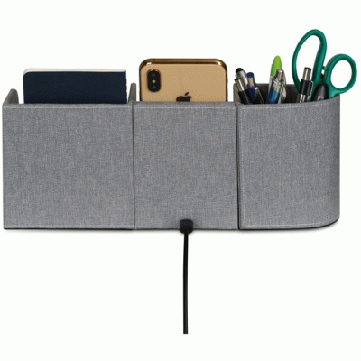 Custom High Quality  Desk Organizer w/ Wireless Charging Station-Good products from ProductClub 
