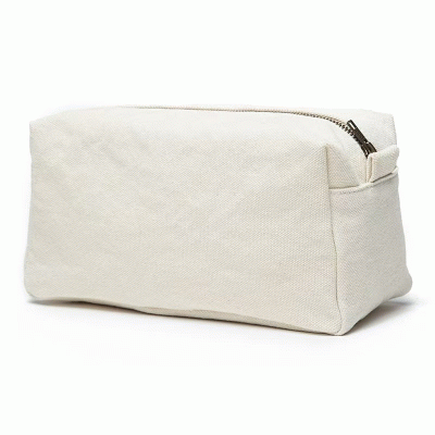 RPET Recycled Cotton Cosmetic Bag Durable & Eco-Conscious Choice for Organizing 