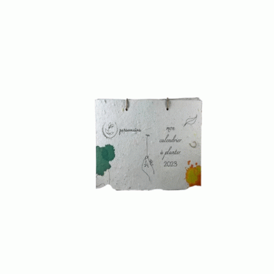 Eco Friendly Biodegradable Seed Paper Customized Calendar 