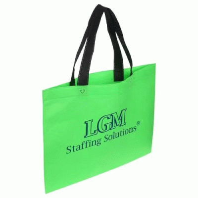 Custom Branded Landscape Recycle Shopping Bag — Printed With Your Logo 