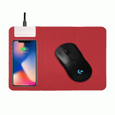 Hot Sale Custom Laser LED Logo Foldable Wireless Fast Charging Mouse Pad with Gift Box-Good products from ProductClub 
