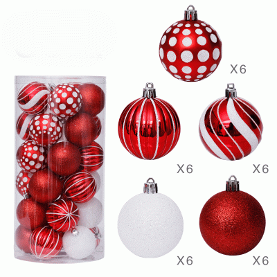 Custom Design Christmas Tree Decorations Balls Xmas Ornament Ball  