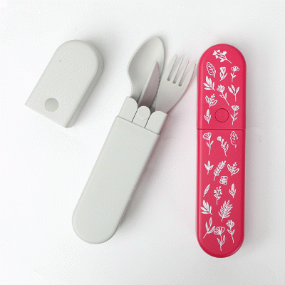 100% Biodegradable Portable Knife Fork  Spoon Set-Good products from ProductClub 