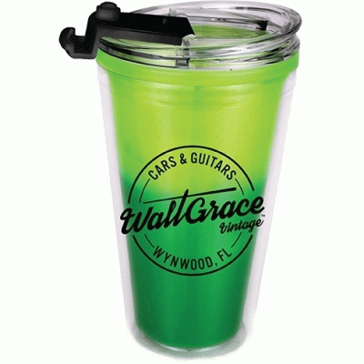 Creative Idea 16 oz. Mood Color Changing Acrylic Custom Tumbler w/ Flip Top Lid - Good product from ProductClub 