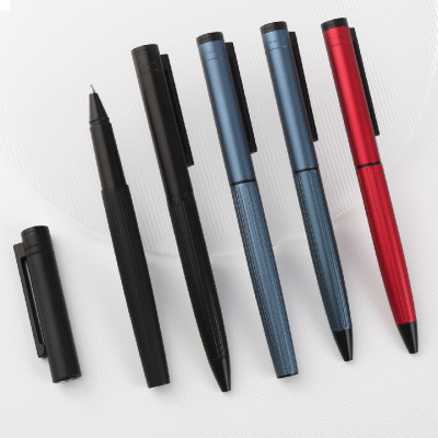 Customized Logo High End Copper Rod Ballpoint Pen Amazon's Best-Selling European Standard Oily Metal Pen-Good products from ProductClub 