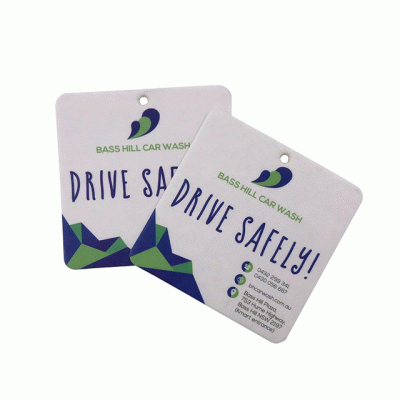Best Selling New Car Custom Made Hanging Air Freshener Auto Fragrance Paper Car Air Freshener  