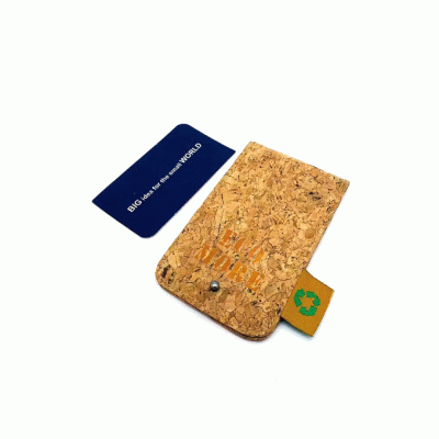 Customize All Types Recycled Cork Material Card Bag Card Pack-Make Your Brand Ubiquitous 