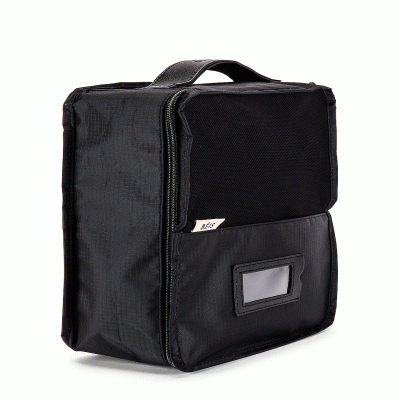 6-Piece Packing Solution Compression Cubes & Clear Drawstring Bags for Tidy Luggage 