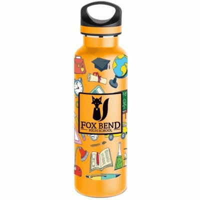 GOOD IDEA 20 oz. Full Color Basecamp Tundra Custom Water Bottles - Good product from ProductClub 