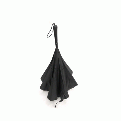 Amazon Fashion Promotional Gifts Custom Promotion Auto Close Inverted Black Sharpty Umbrella 