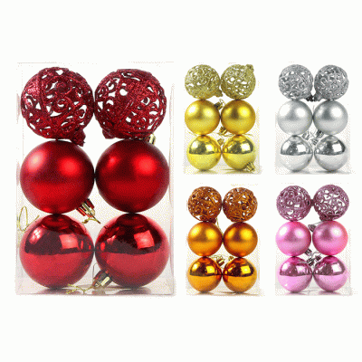 Amazon Hot Sale Christmas Decoration Christmas Ball Ornaments  
