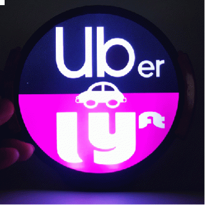 Customized  Own Dazzling LED Car Stickers -Good product from ProductClub 