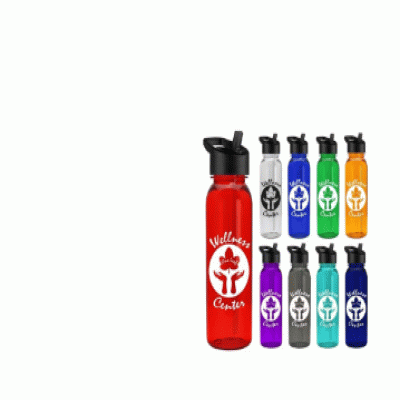 Custom Branded Outdoorsman Tritan ReNew - 24 oz. Bottle with Flip Straw lid — Printed With Your Logo 