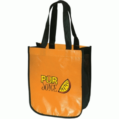 Wholesale Customized Full Color Lamination Recycled Non-Woven Logo Tote Bag-Good products from ProductClub 