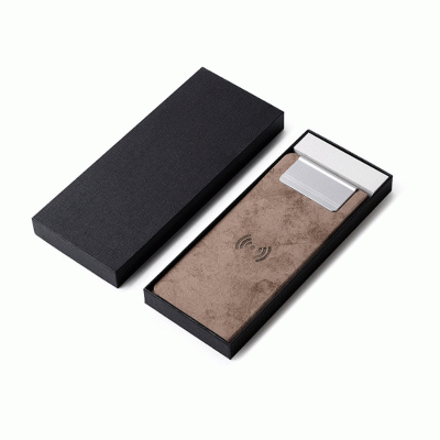 Hot Sale Custom Laser LED Logo Foldable Wireless Fast Charging Mouse Pad with Gift Box-Good products from ProductClub 