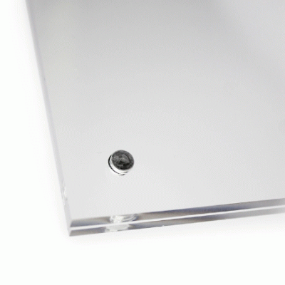 Custom Clear A4 A5 Magnetic Acrylic Menu Sign Holder Stand-Good product from ProductClub 