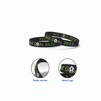 Eco Friendly GRS Certified Recycled Silicon Bracelet 