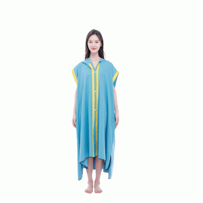 Popular Design Microfiber Surf Poncho Soft And Quick Dry Wetsuit Changing Robe Towel with Hooded-Good products from ProductClub 