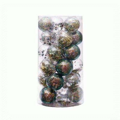 High Quality Plastic Ornament Christmas Balls LED Christmas Decoration Balls  